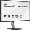 IIYAMA Monitor 27 cali ProGraphic HB2701UHSNP-B1 4K,IPS BLACK 2.0,450cd,VESA USB-c dock(PD:96W),HDMI,DP,DAISY/CHAIN,4xUSB,RJ45,3